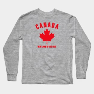 New Land Of The Free Long Sleeve T-Shirt